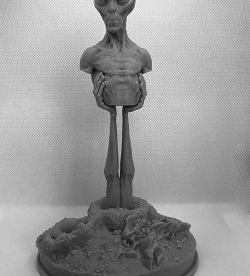 Gray Alien-200mm bust