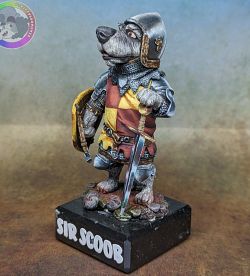 Unknown Maker - Sir Scooby the Dog Knight.