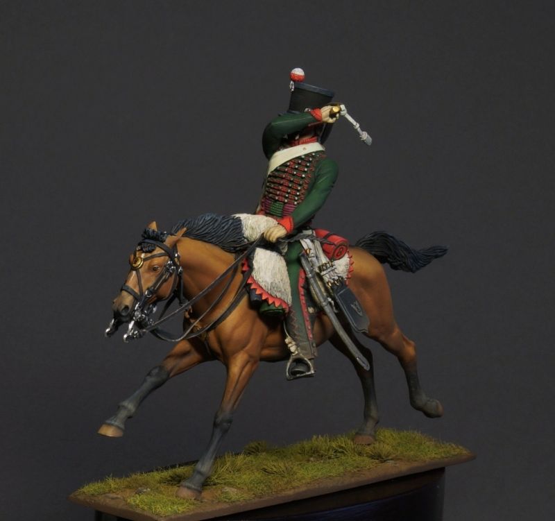 French Hussar of the 8th Hussar Regiment, 1809