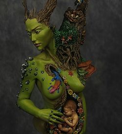 Gaia the mother of Earth