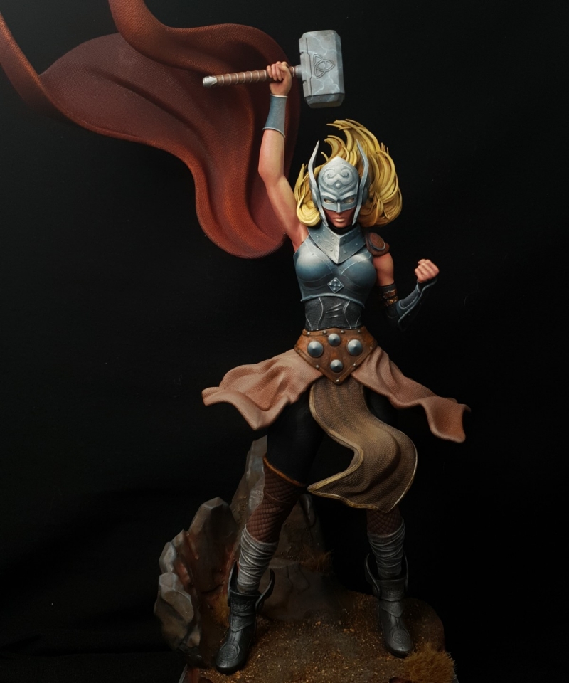 Jane Foster’s Thor figure by 3DMoonn