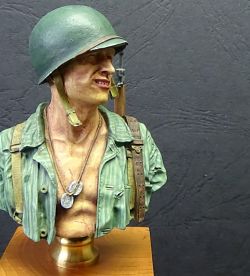 Life Miniatures 1/10 Bust USMC 1st Division Guadalcanal 1942