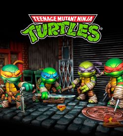 Teenage Mutant Ninja Turtles Diorama