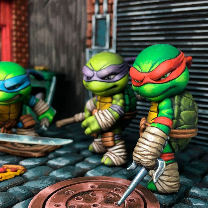 Teenage Mutant Ninja Turtles Diorama
