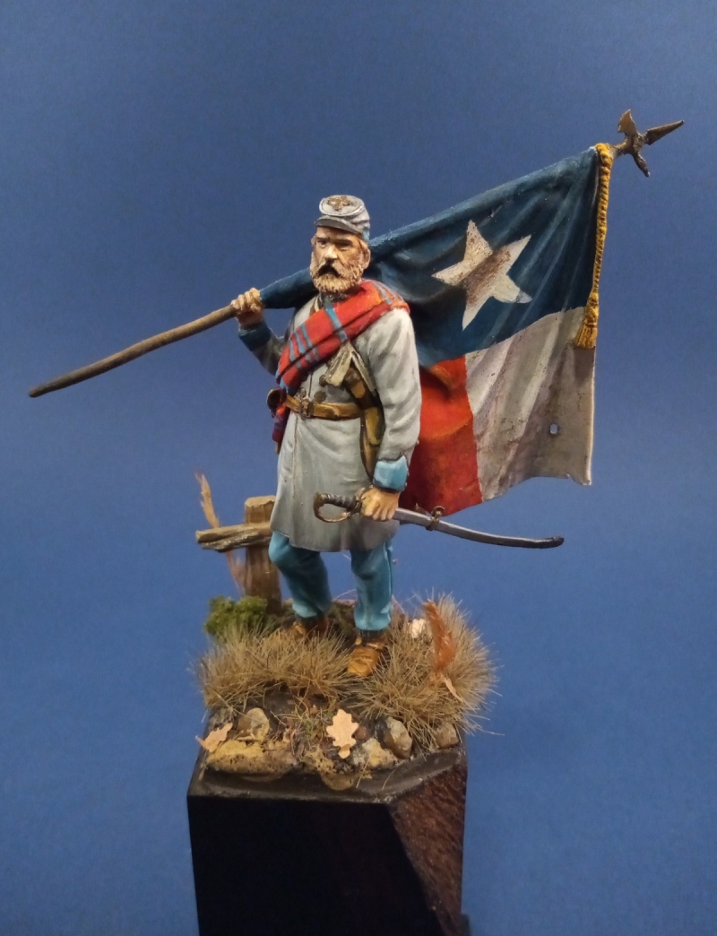 Ufficiale Confederato Texas