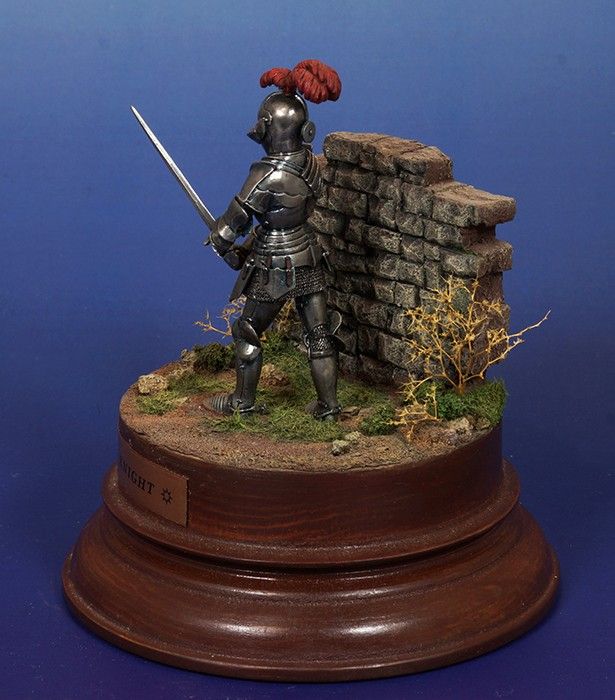 Italian Knight 1450, Historical Metal Figure, Andrea Miniatures 54mm SM-FM08