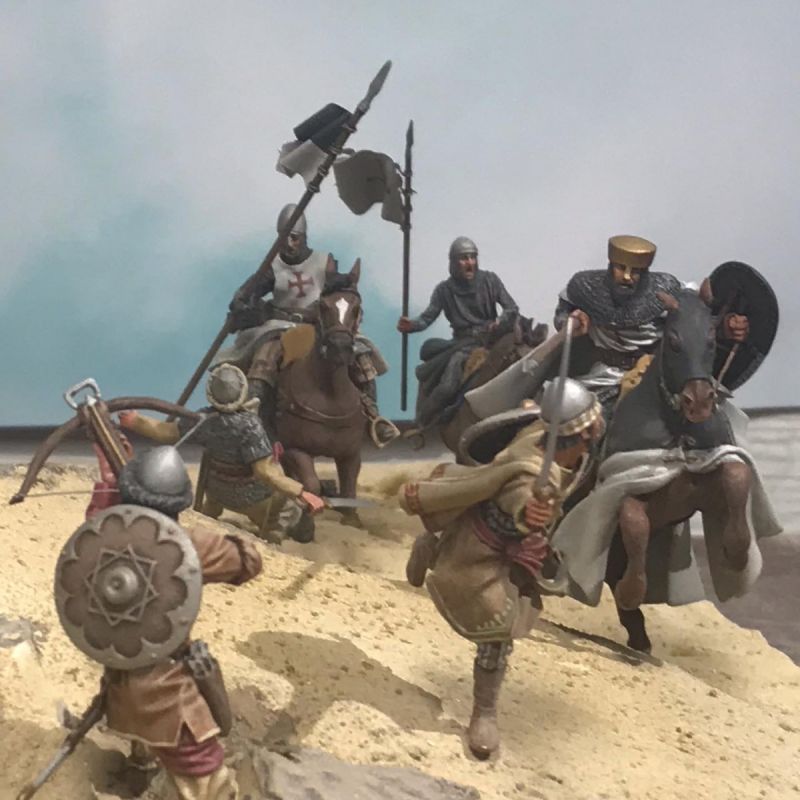 54mm Andrea Miniatures the siege