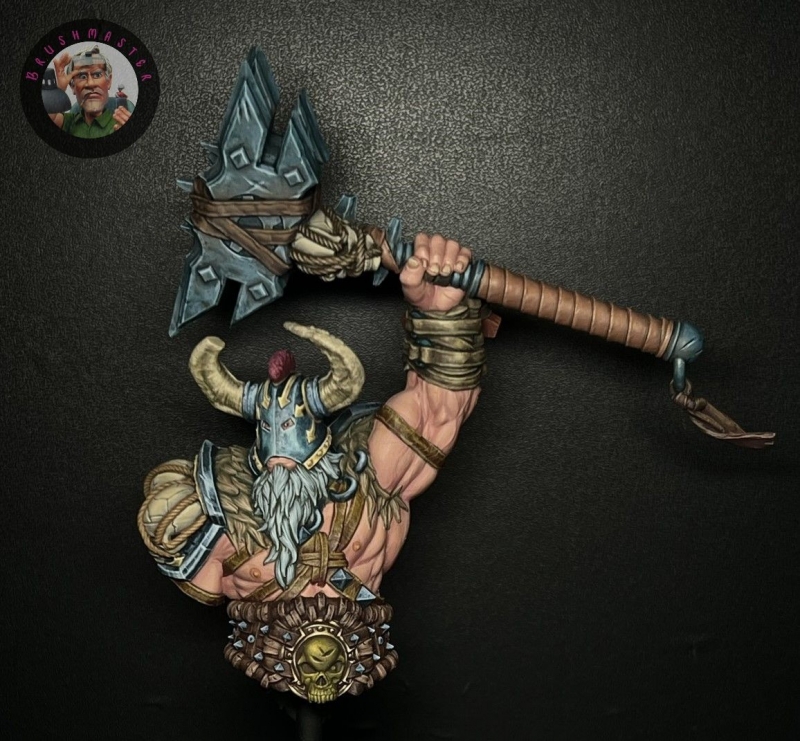 Chaos warrior bust