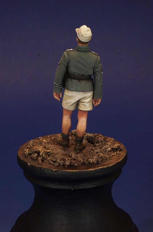 Obersturmführer (1945) WWII Andrea Miniatures (S5-F35)- Pro Built & Painted 54mm
