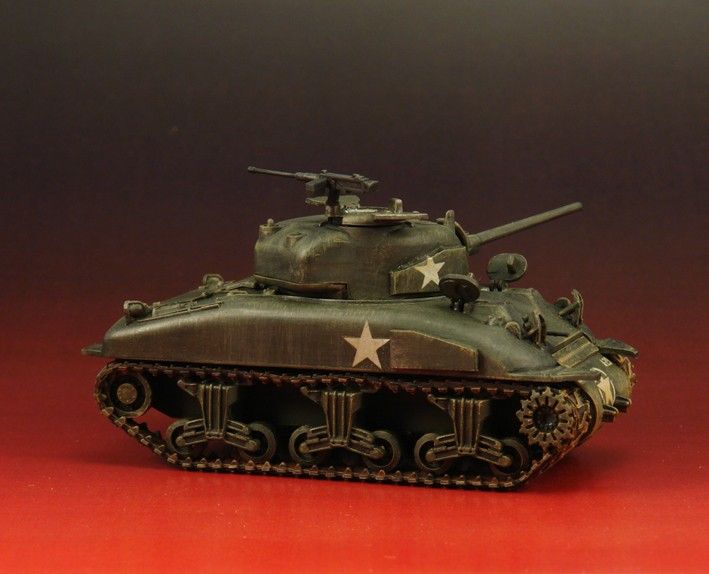 Sherman tank Fujimi 1/76 with Interior
