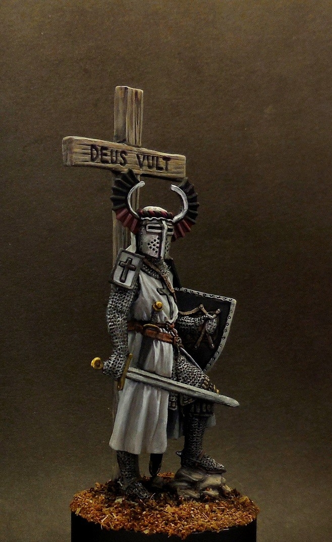 Рыцарь-крестоносец, 13 век.
