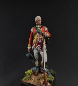Oficial de infantería ligera Revolución Americana