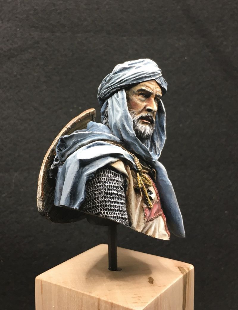 Crusader bust