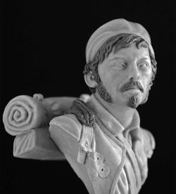 Original for Portraits from the American Civil War Series. Zouave 1861-65. 1/16 scale.
