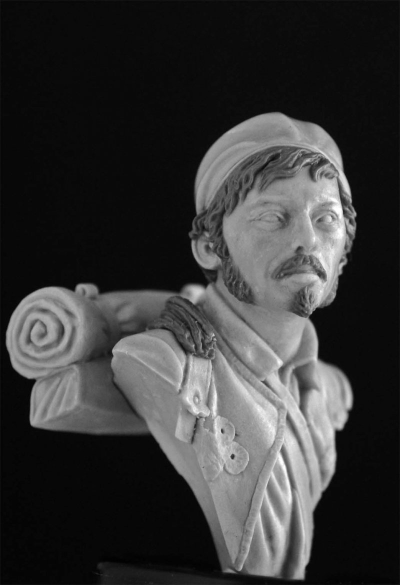 Original for Portraits from the American Civil War Series. Zouave 1861-65. 1/16 scale.