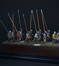 Burgundian infantry