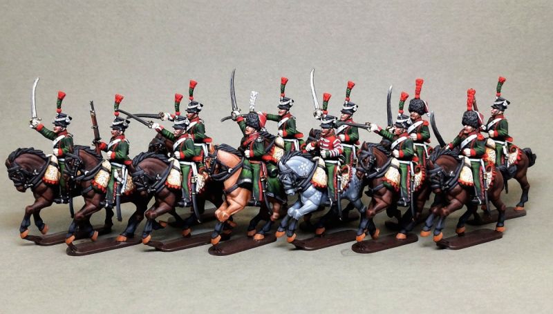 French Napoleonic Line Chasseurs a Cheval 1808-15 ( Perry miniatures )