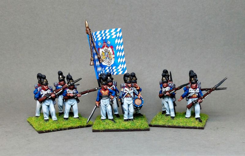 Bavarian Infantry 1812-1814 (Perry miniatures)