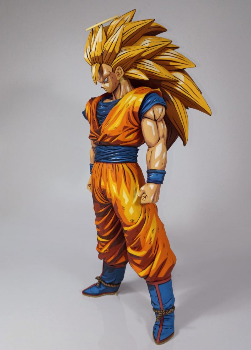 Goku SS3 2D - Dragon Ball