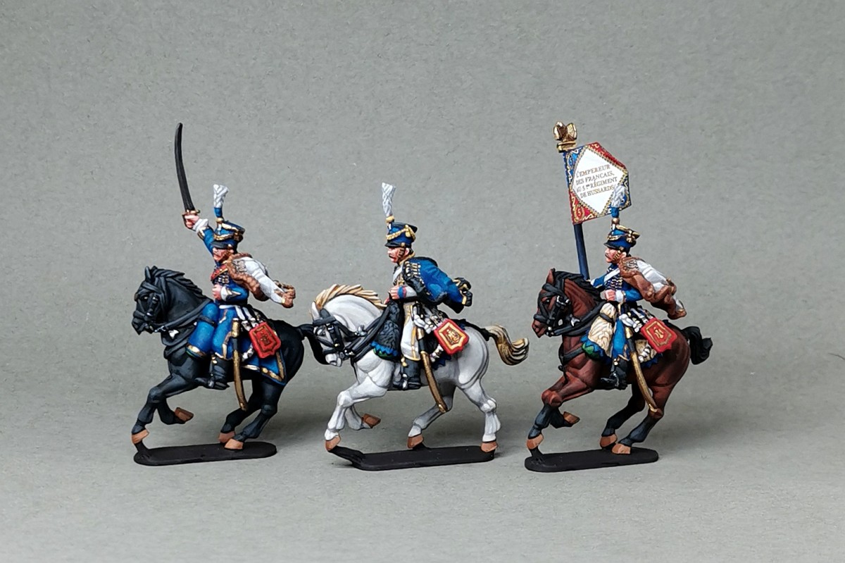 French Napoleonic Hussar , 5 regiment (Perry miniatures) by Stupin Gennady  (STP-miniatures) · Putty&Paint