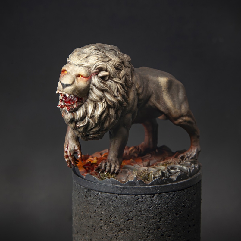 White lion - Kingdom death monster