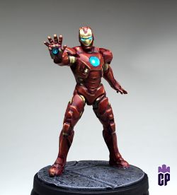 I am Iron man! Mini from Marvel Crisis protocol