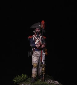 Grenadier of the line infantry demi-brigades, France 1793-1803.