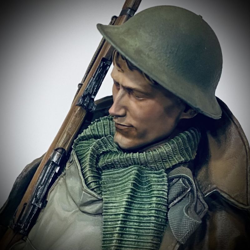 British WW1 soldier - 1/12 bust