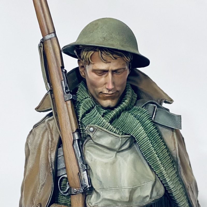 British WW1 soldier - 1/12 bust