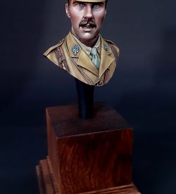 Major of British Calvary in WWI bust from Nuts Planet