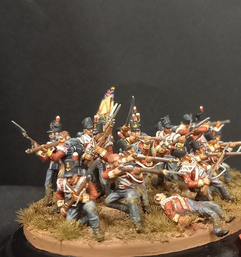 British Infantry at Waterloo