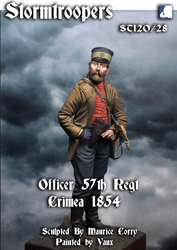 Officer 57th regiment crimea 1854.
