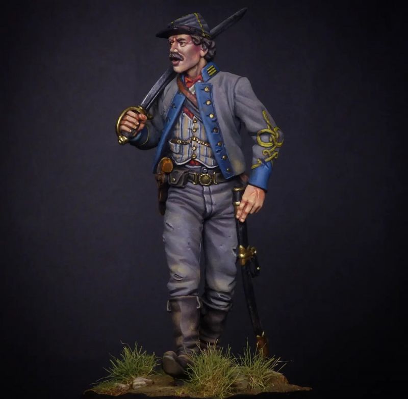 Confederate Infantry Captain - 1864 -