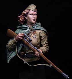 WW2 Red Army Female Sniper