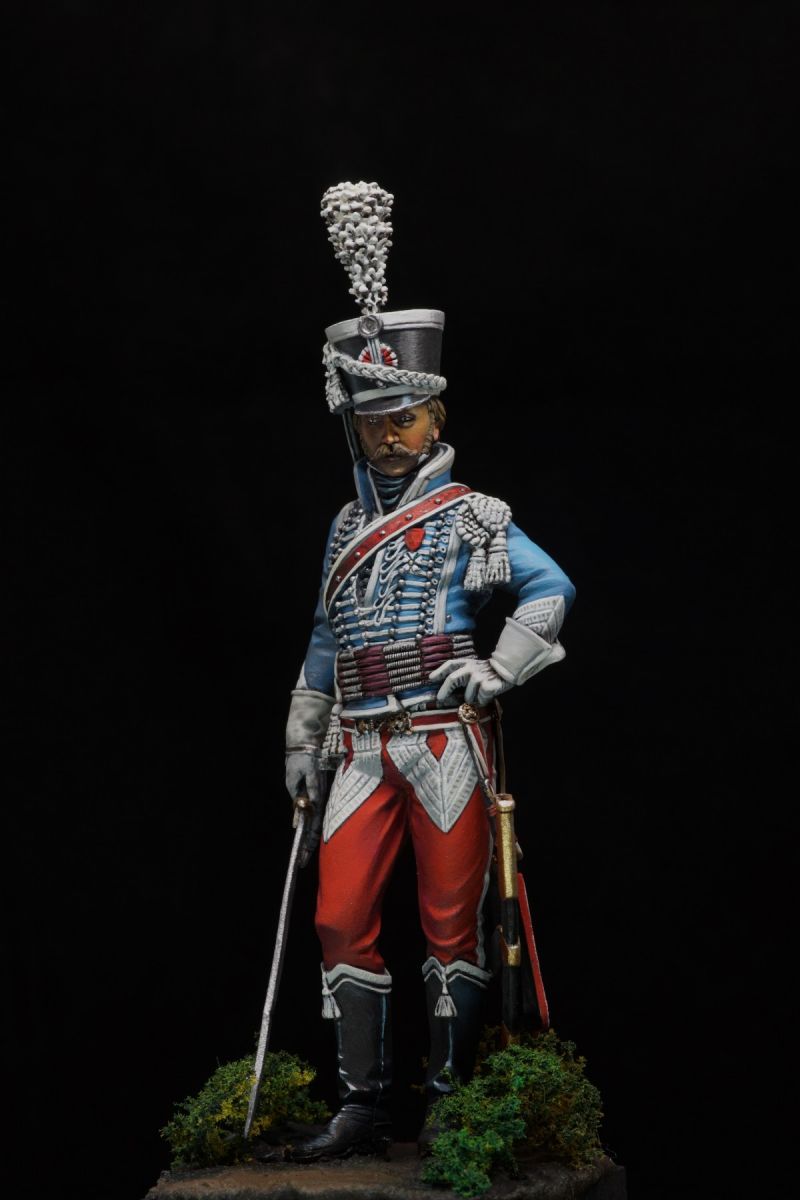 Officer 1st Hussar, France, 1806.