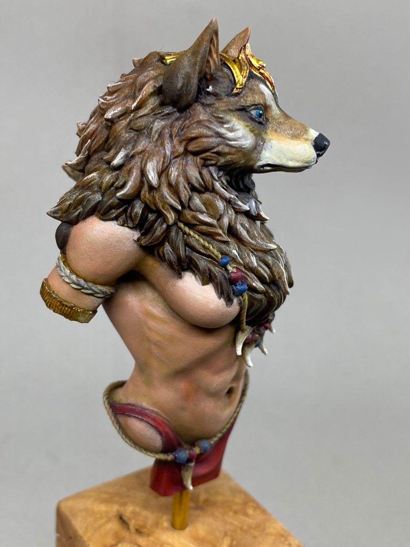 she-wolf by Gaëlle L'Houé · Putty&Paint