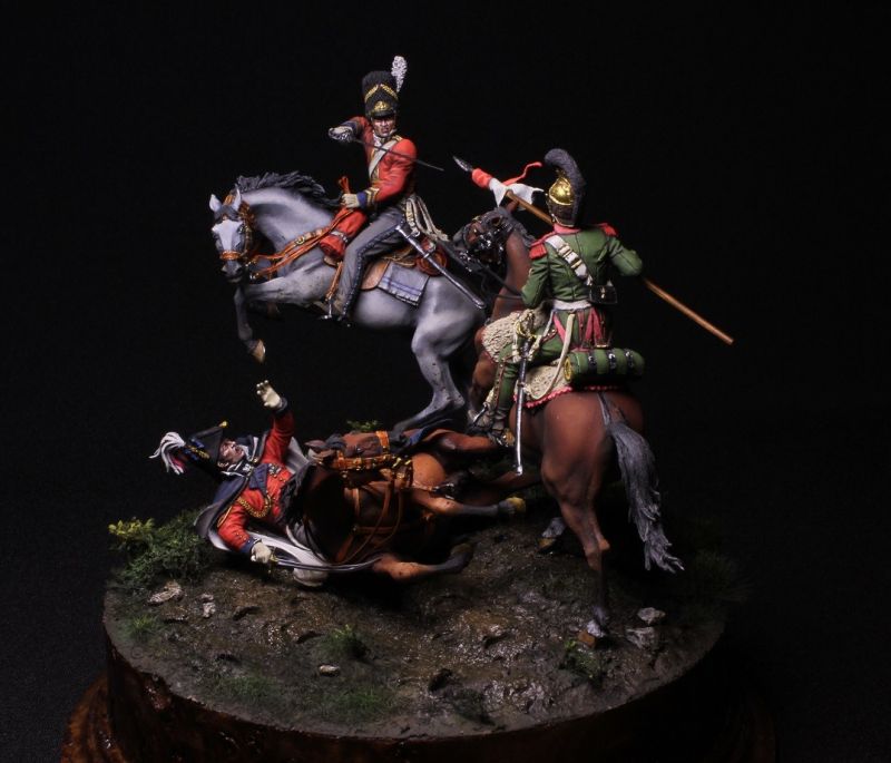 Waterloo 1815. The death of General Ponsobi