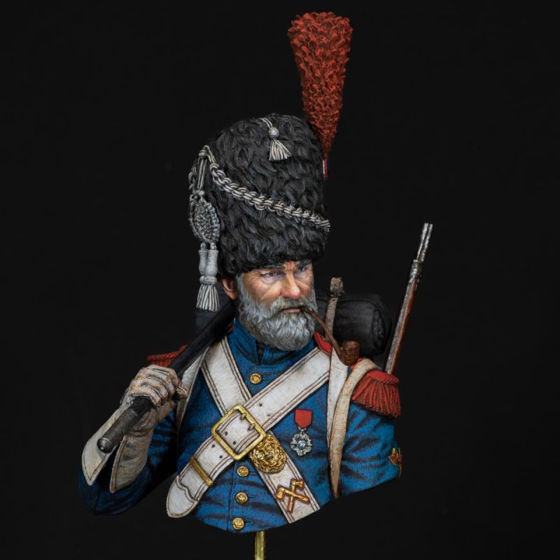 French sapeur of the Old guard, Napoleonic wars.
