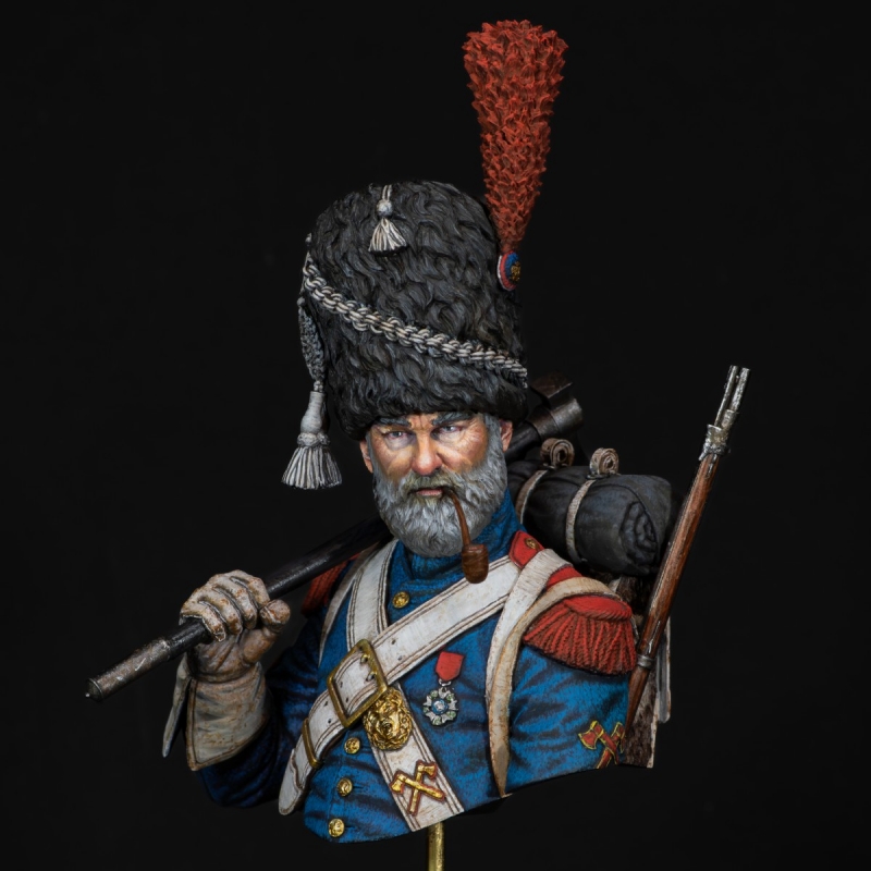 French sapeur of the Old guard, Napoleonic wars.