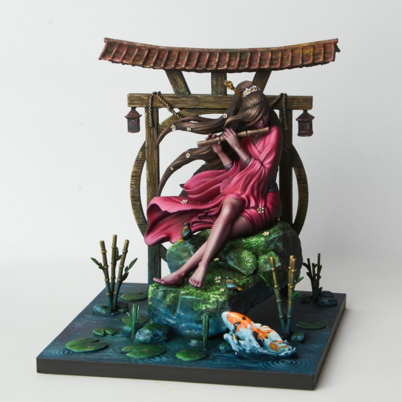 Spring with Scenic Base (by Ember Miniatures)