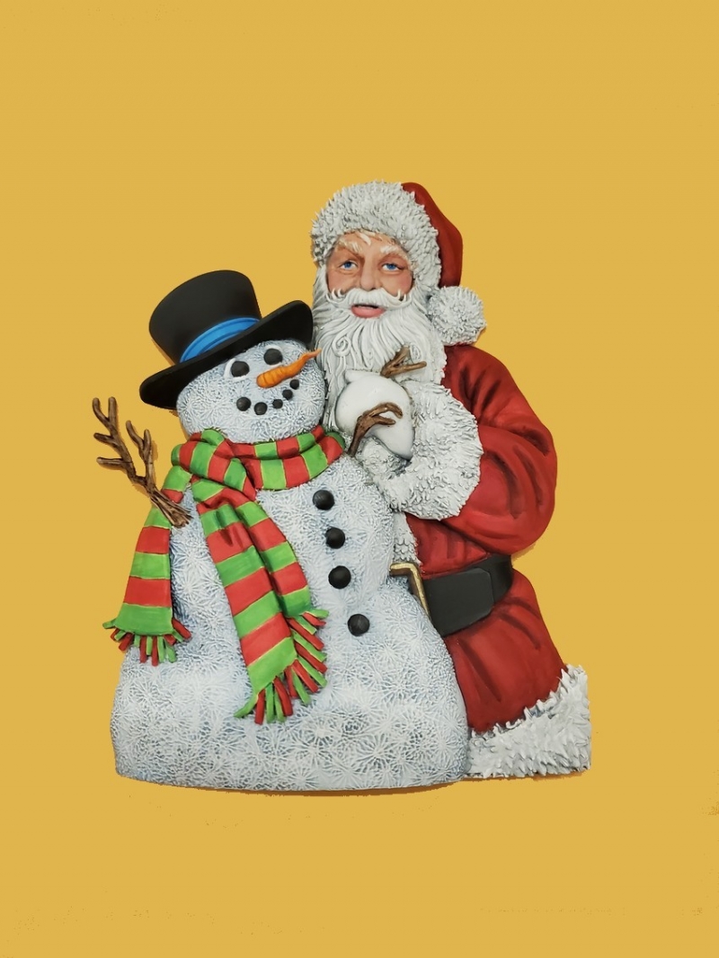 Santa & the Snowman
