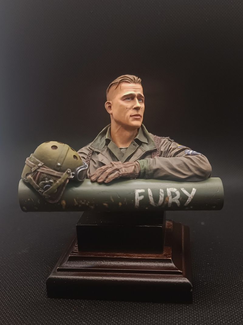 Fury, tank Commander