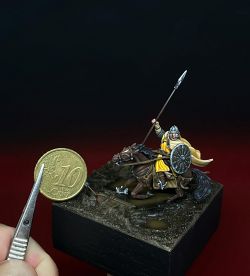 11th century spanish knight, 1/72scale