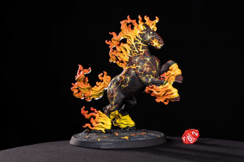 Flaming Stallion