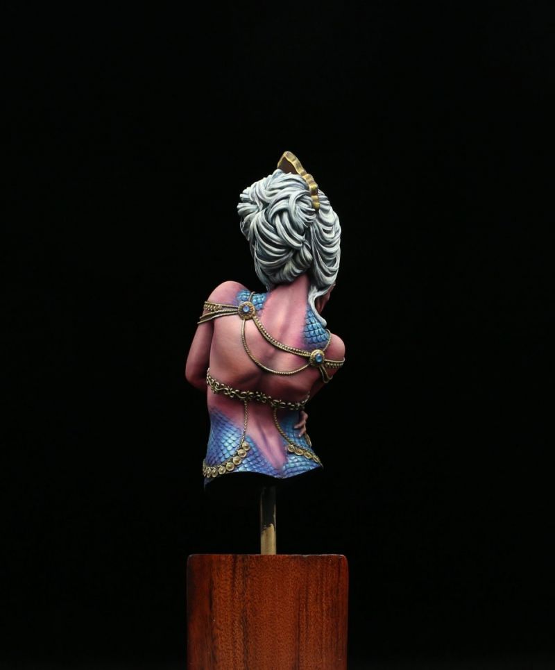 Wuzalka the mermaid bust
