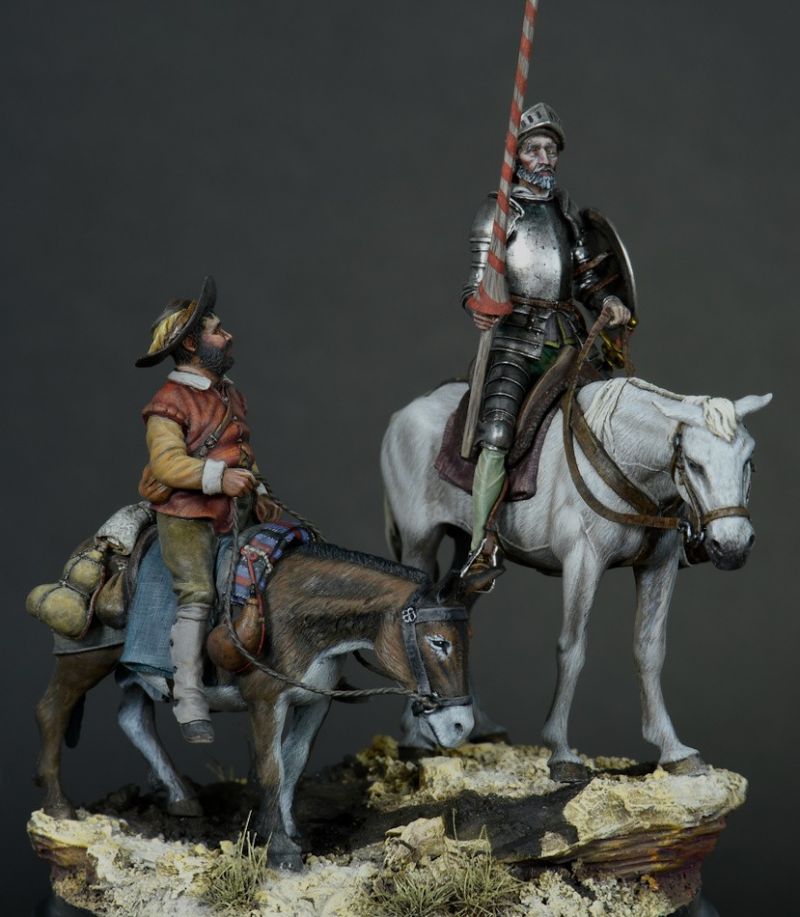 Don Quichotte y Sancho Panza