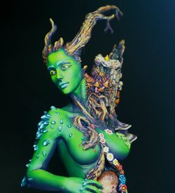 Gaia the Mother Earth bust