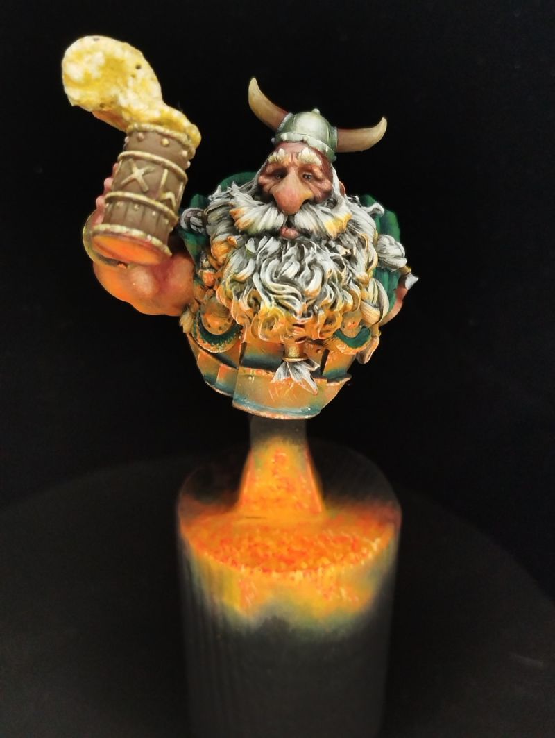 Dwarf with a beer