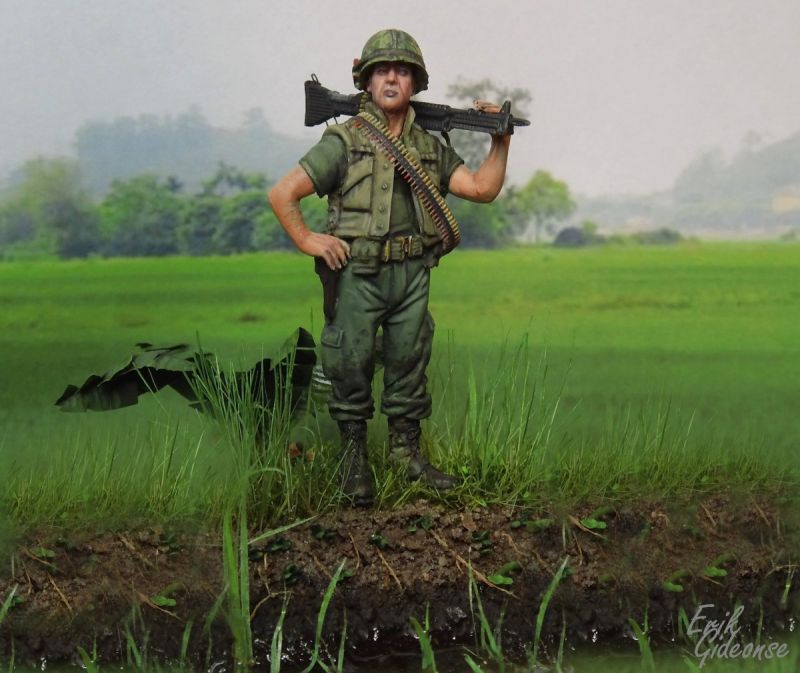 “Rice Paddy Patrol”, Vietnam 1968