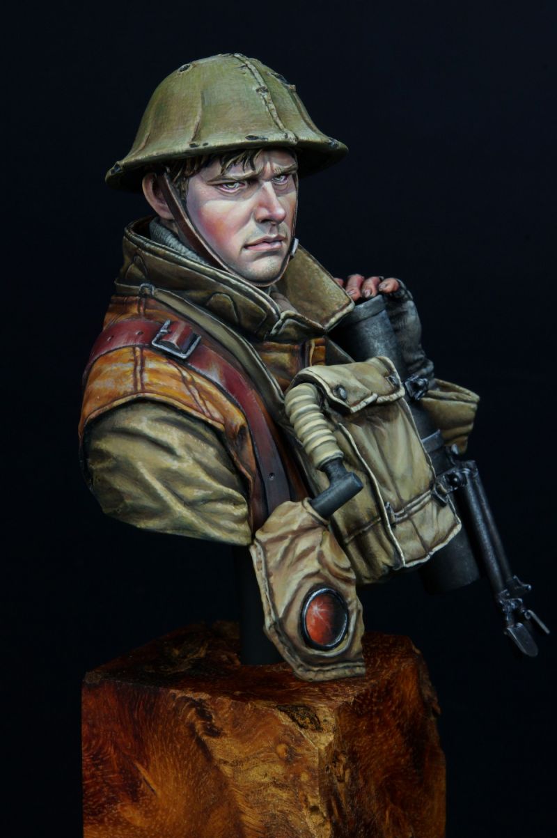 British LEWIS Gunner WWI